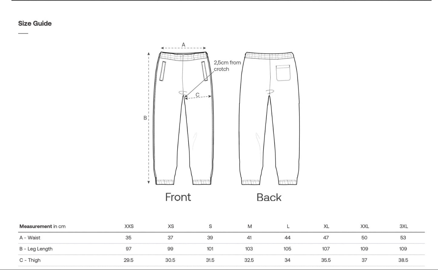 Pantalon Largo Negro