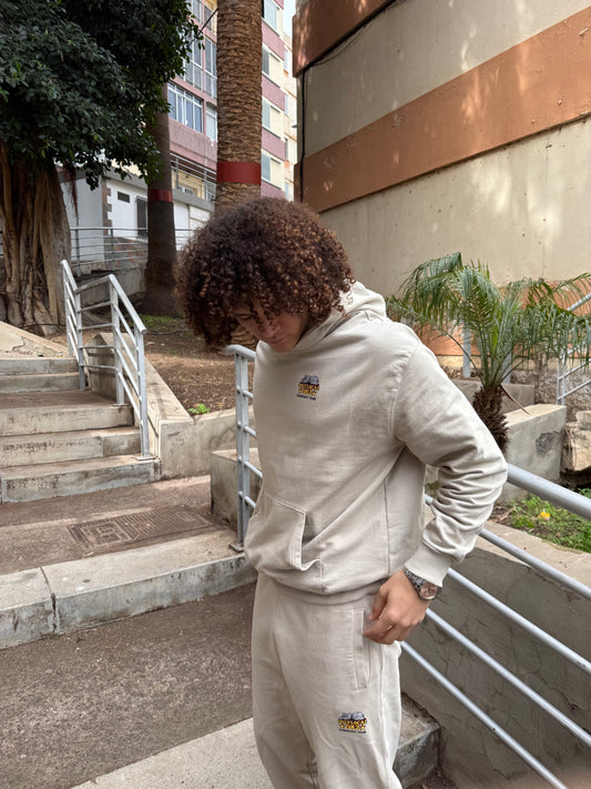 Sudadera con capucha Beige